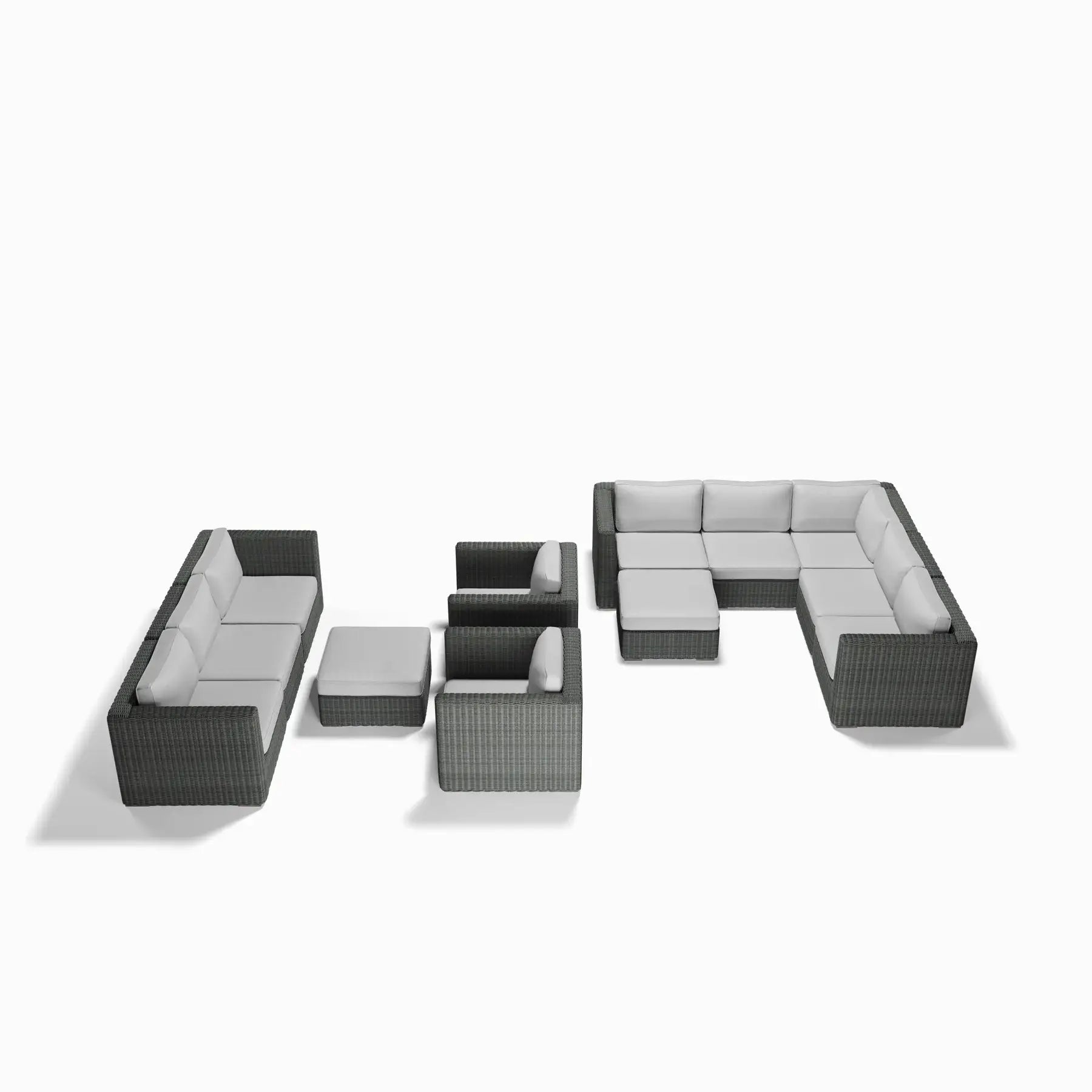 12-Piece Deluxe Sectional Set - AVELINE Furniture