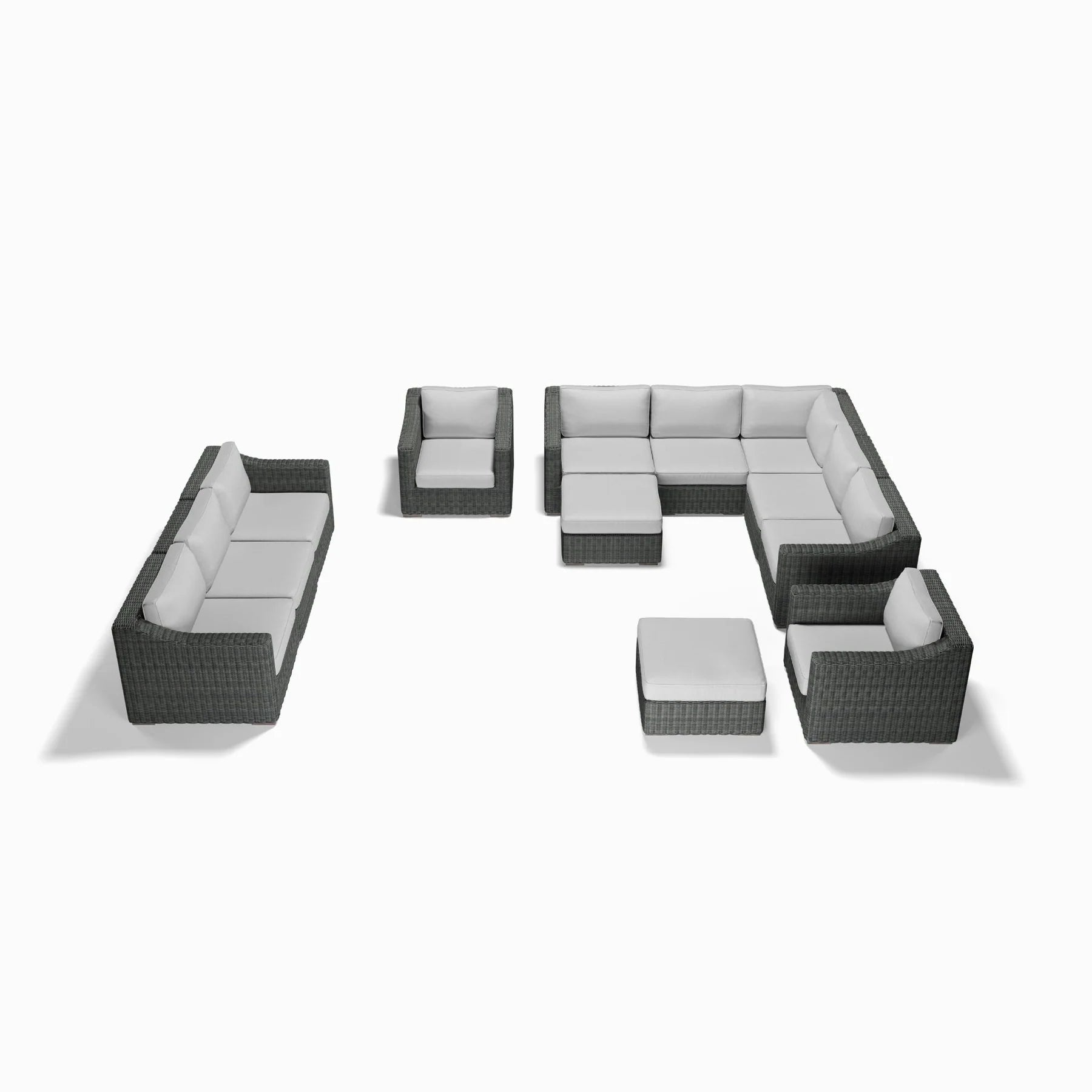 12-Piece Deluxe Sectional Set - AVELINE Furniture