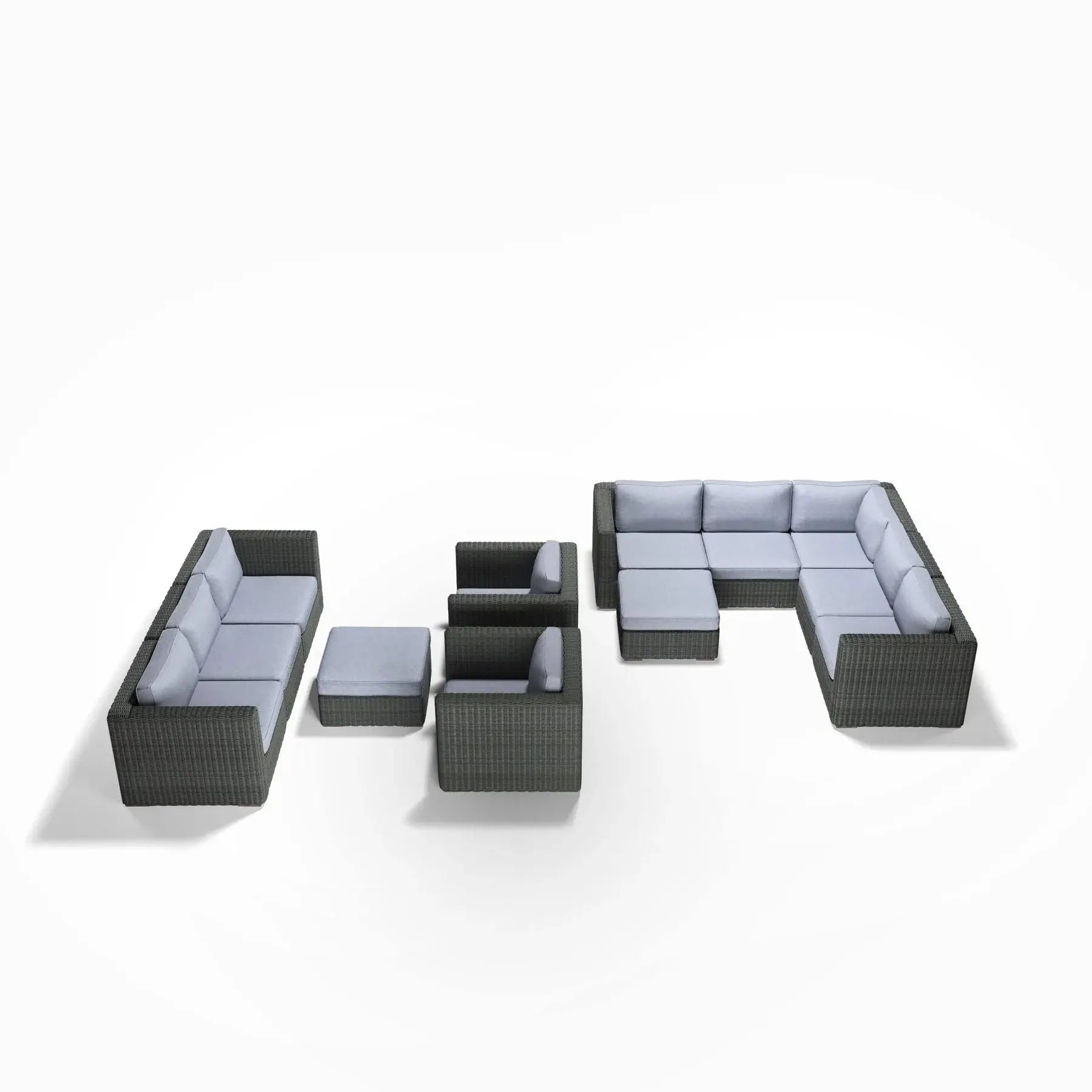 12-Piece Deluxe Sectional Set - AVELINE Furniture