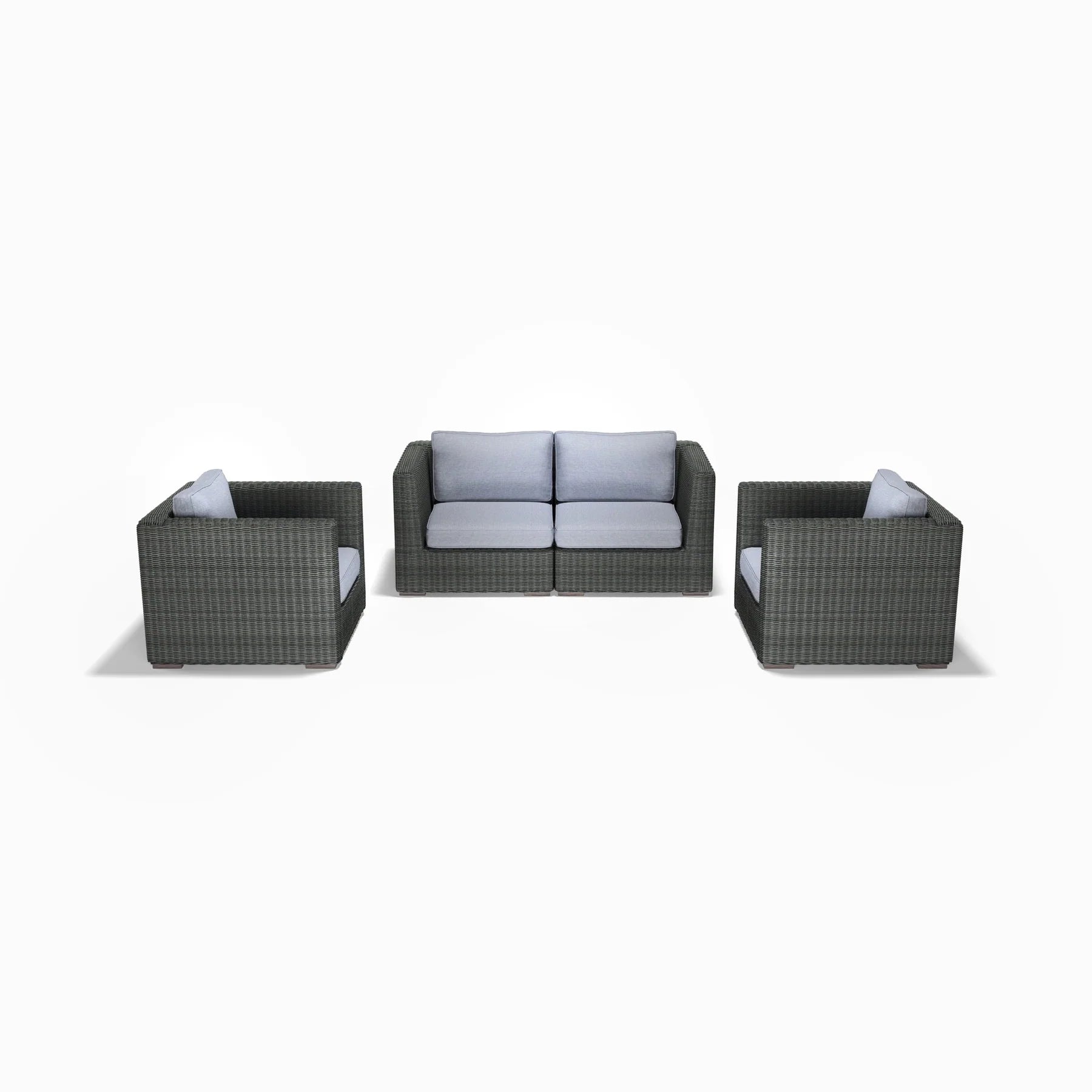 4-Piece Loveseat and Club Chair Set - AVELINE Furniture