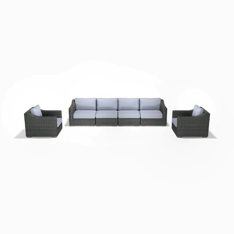 6-Piece Sofa and Club Chair Set - AVELINE Furniture